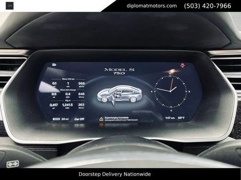 Used 2017 Tesla Model S 75D AWD/4WD image 30