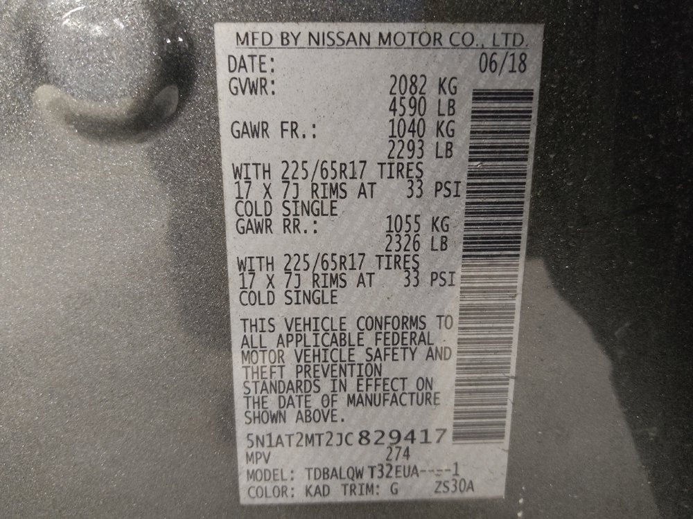 Used 2018 Nissan Rogue SV FWD image 33