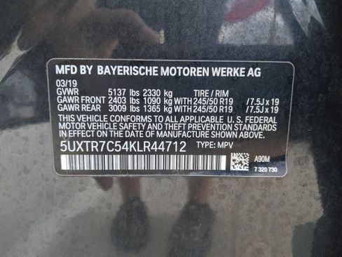 Used 2019 BMW X3 sDrive30i w/ Executive Package RWD image 33
