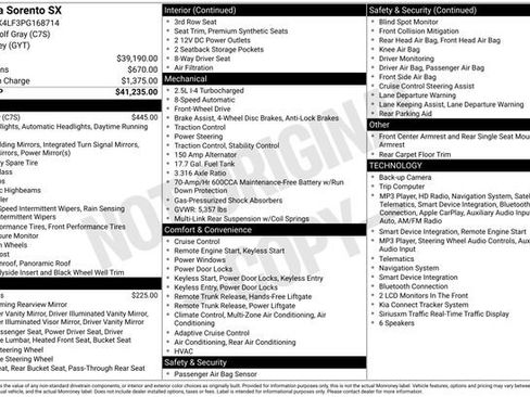 Certified 2023 Kia Sorento SX FWD image 4