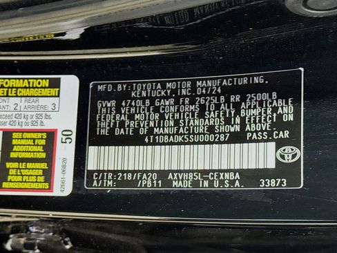 Used 2025 Toyota Camry LE w/ Convenience Package AWD/4WD image 28