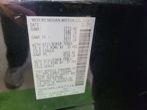 Used 2020 Nissan Pathfinder S AWD/4WD image 33