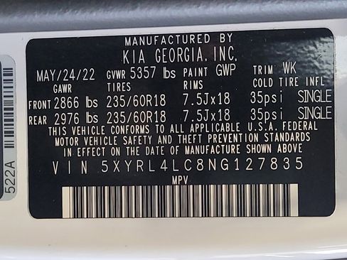 Used 2022 Kia Sorento S image 33