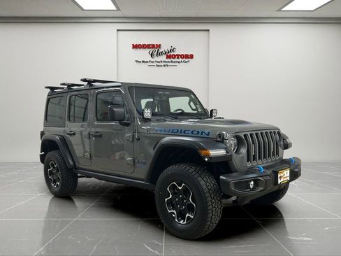 Used 2021 Jeep Wrangler Unlimited Rubicon 4xe w/ Dual Top Group image 7