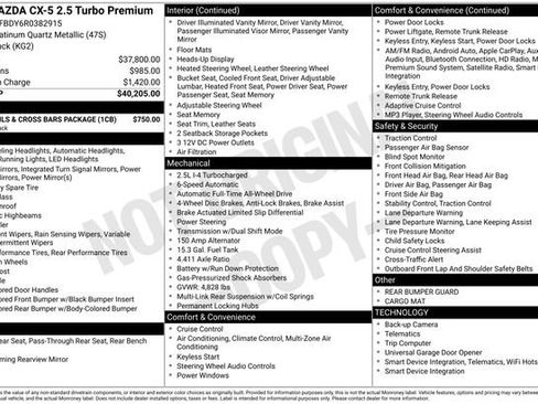 Certified 2024 MAZDA CX-5 2.5 Turbo image 8