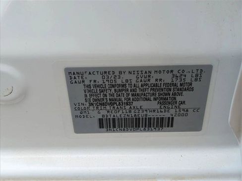 Used 2023 Nissan Versa S FWD image 22
