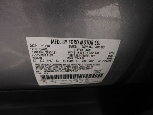 Used 2020 Ford Explorer Limited image 37