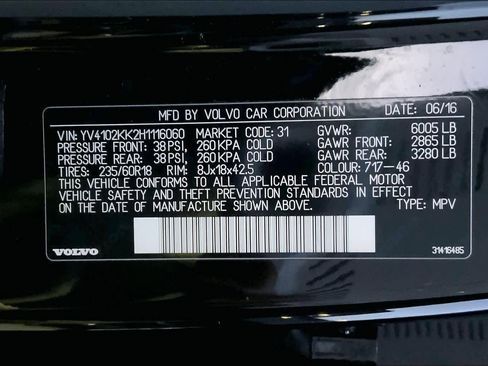 Used 2017 Volvo XC90 T5 Momentum w/ Vision Package image 32