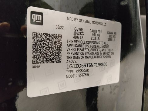 Used 2022 Chevrolet Malibu RS image 33