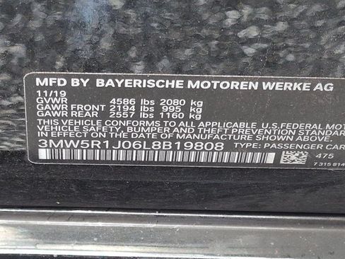 Used 2020 BMW 330i Sedan w/ Convenience Package RWD image 22