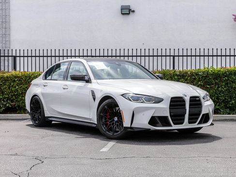 Used 2023 BMW M3 w/ M Carbon Exterior Package RWD image 38