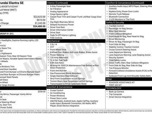 New 2026 Hyundai Elantra SE FWD image 32