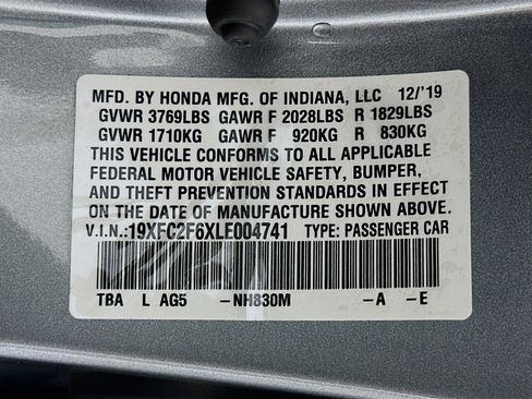 Used 2020 Honda Civic LX image 12