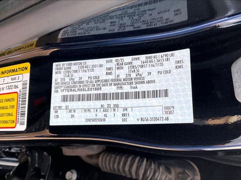 Used 2025 Ford Ranger Raptor AWD/4WD image 34