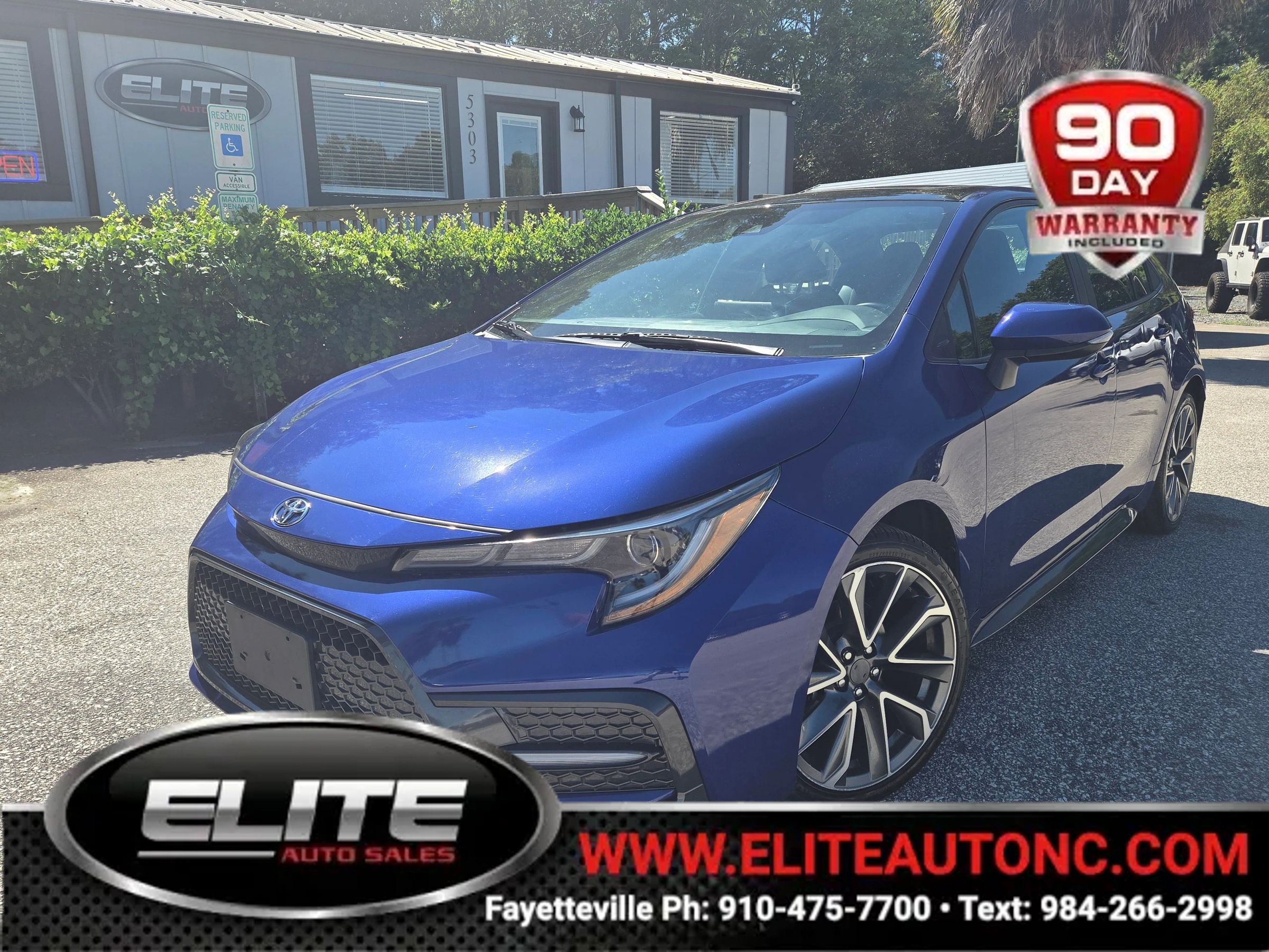 Used 2021 Toyota Corolla SE w/ SE Premium Package FWD image 1