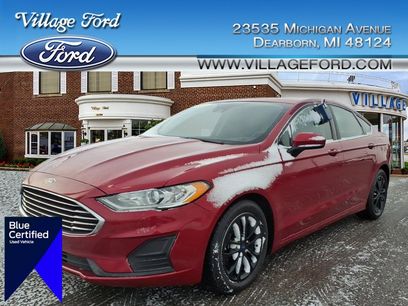Certified 2020 Ford Fusion SE