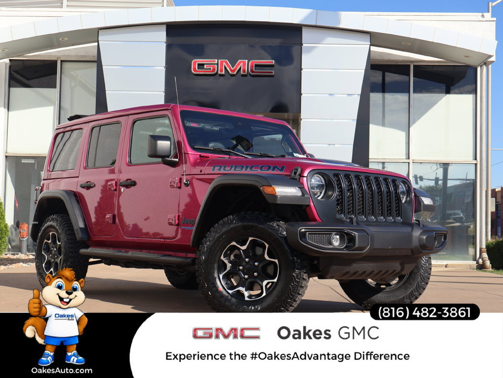 Used 2021 Jeep Wrangler Unlimited Rubicon 4xe w/ Cold Weather Group AWD/4WD image 1