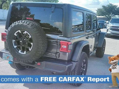 Used 2024 Jeep Wrangler Unlimited Rubicon 4xe AWD/4WD image 3