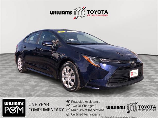 Certified 2025 Toyota Corolla LE FWD image 1