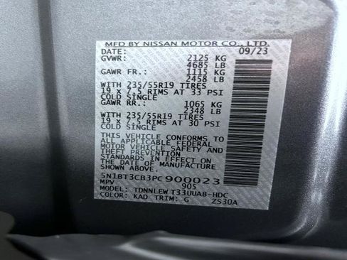Certified 2023 Nissan Rogue SL w/ SL Premium Package AWD/4WD image 25