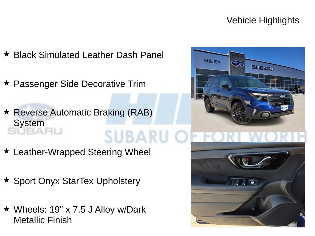 New 2026 Subaru Forester Sport AWD/4WD image 15