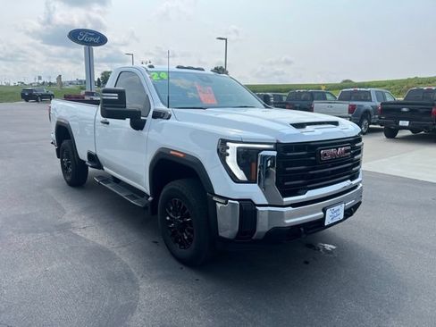 Used 2024 GMC Sierra 2500 Pro w/ Snow Plow Prep/Camper Package AWD/4WD image 3