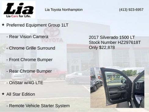 Used 2017 Chevrolet Silverado 1500 LT w/ All Star Edition AWD/4WD image 28