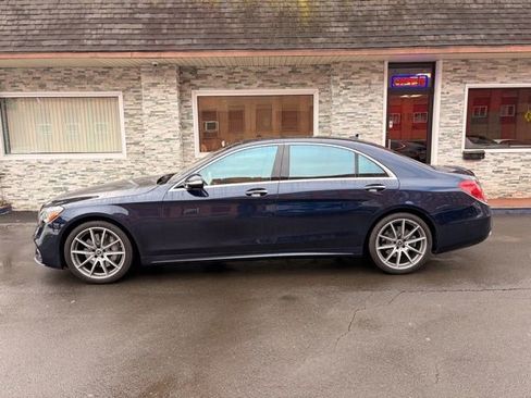 Used 2020 Mercedes-Benz S 450 Sedan w/ AMG Line Exterior image 8