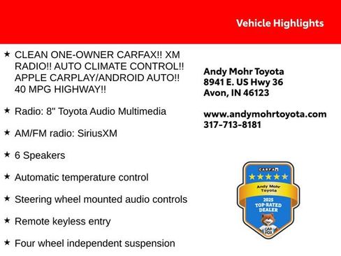 Used 2023 Toyota Corolla SE FWD image 2