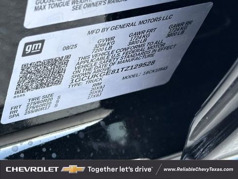 New 2026 Chevrolet Silverado 1500 LTZ w/ LTZ Premium Texas Edition AWD/4WD image 28