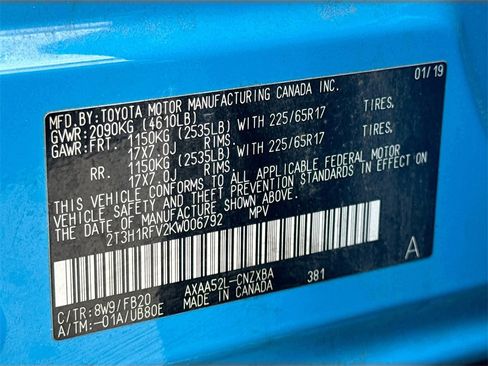 Used 2019 Toyota RAV4 LE image 30