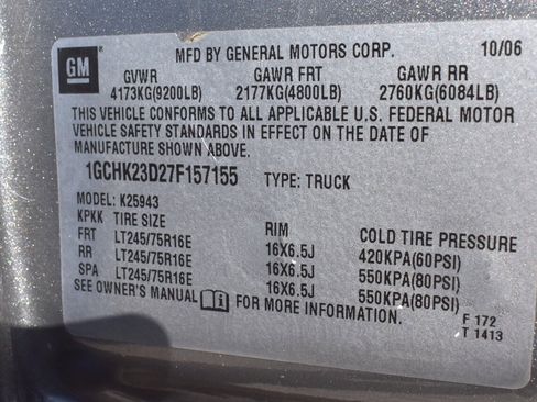 Used 2007 Chevrolet Silverado 2500 LT w/ Heavy-Duty Power Package AWD/4WD image 34