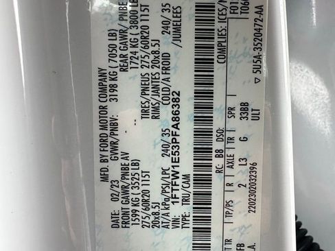 Used 2023 Ford F150 XLT w/ Equipment Group 302A High image 28