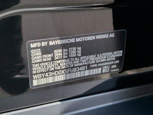 Used 2025 BMW i4 xDrive40i w/ Parking Assistance Package AWD/4WD image 43