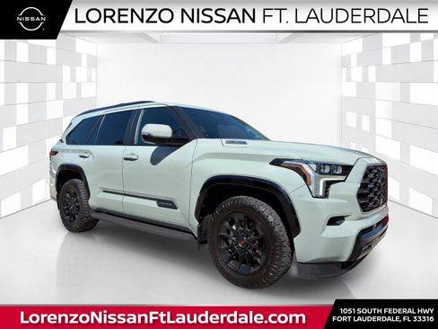 Used 2025 Toyota Sequoia Platinum w/ TRD Off-Road Package AWD/4WD image 1