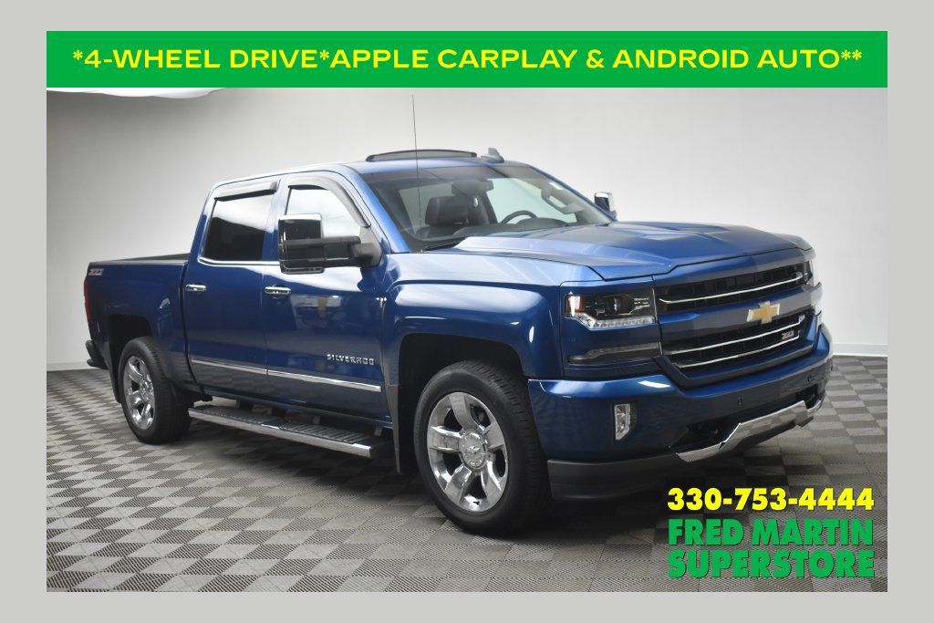 Used 2017 Chevrolet Silverado 1500 LTZ Z71 w/ LTZ Plus Package AWD/4WD 360° Tour