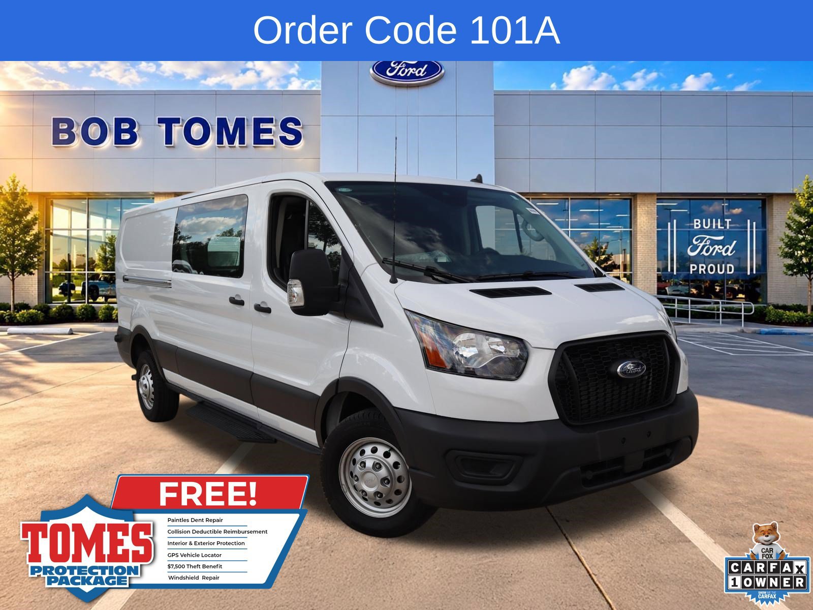 Used 2024 Ford Transit 350 148 Low Roof w/ Load Area Protection Package RWD image 1