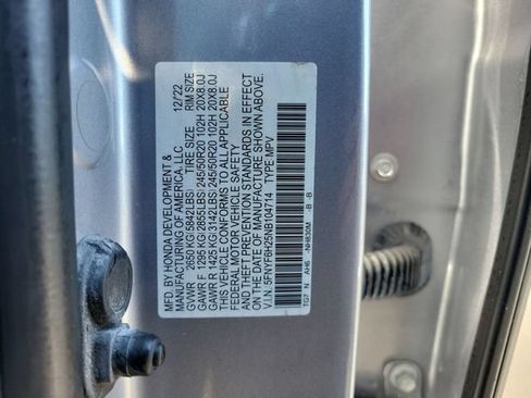 Used 2022 Honda Pilot Special Edition image 43