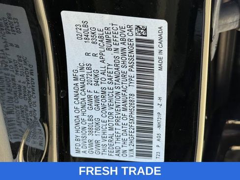 Certified 2023 Honda Civic Sport image 27