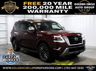 Used 2022 Nissan Armada Platinum w/ Captain's Chairs Package video 1