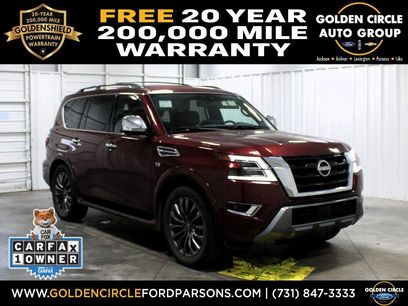 Used 2022 Nissan Armada Platinum w/ Captain's Chairs Package
