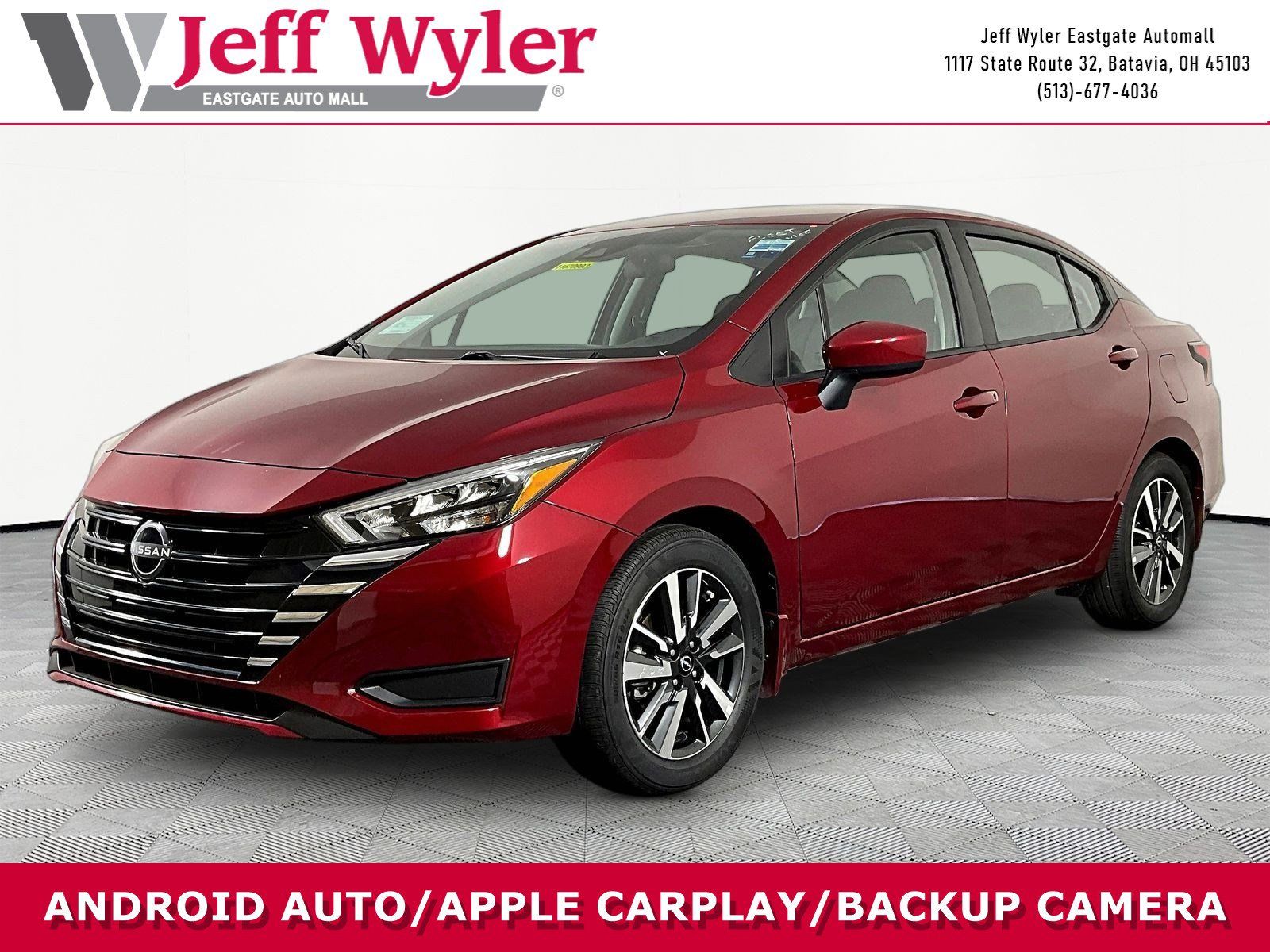 Certified 2025 Nissan Versa SV w/ Trunk Package FWD image 1