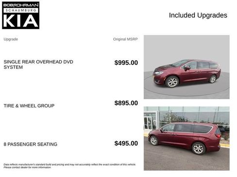 Used 2018 Chrysler Pacifica Touring Plus w/ Tire & Wheel Group FWD image 4