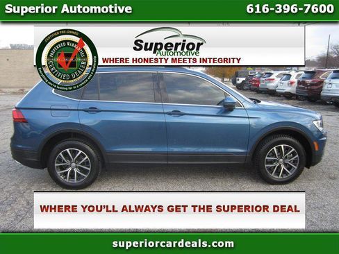 Used 2019 Volkswagen Tiguan SE AWD/4WD image 1