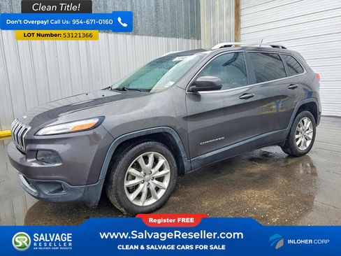 Used 2015 Jeep Cherokee Limited w/ Luxury Group FWD image 1