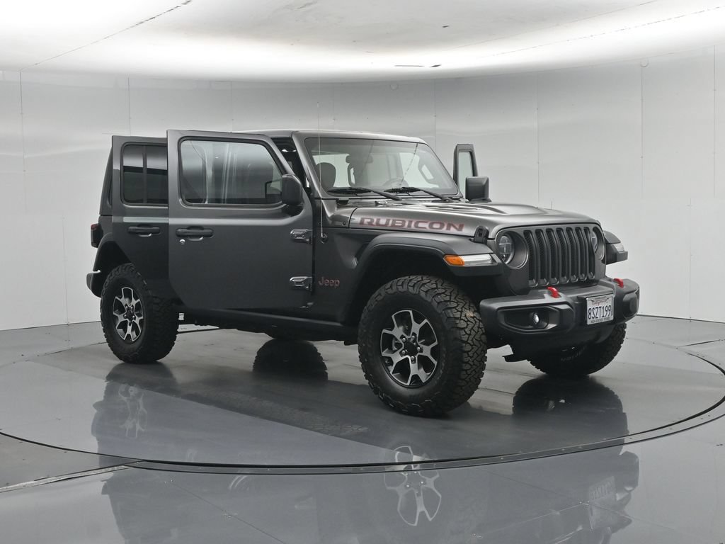 Used 2021 Jeep Wrangler Unlimited Rubicon w/ LED Lighting Group AWD/4WD image 32