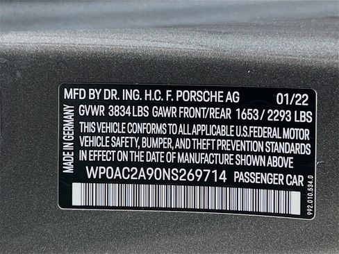 Certified 2022 Porsche 911 GT3 image 32