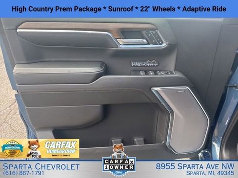 Certified 2024 Chevrolet Silverado 1500 High Country w/ High Country Premium Package AWD/4WD image 15