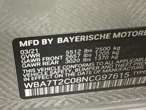 Used 2022 BMW 740i w/ M Sport Package RWD image 34