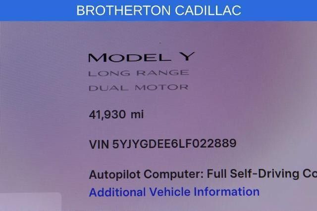 Used 2020 Tesla Model Y Long Range AWD/4WD image 22